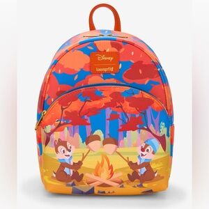 Loungefly Disney Chip 'N' Dale Campfire Mini Backpack